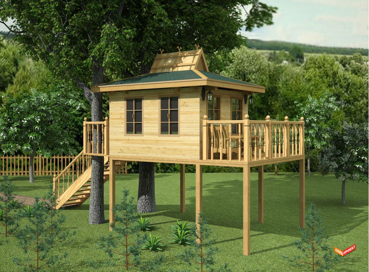 дизайн ландшафт посёлок